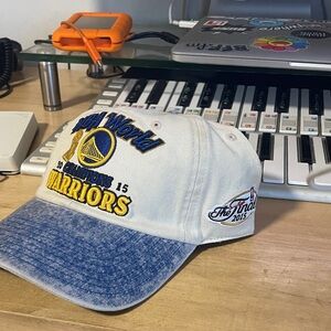Distressed Golden State Warriors Championship Cap